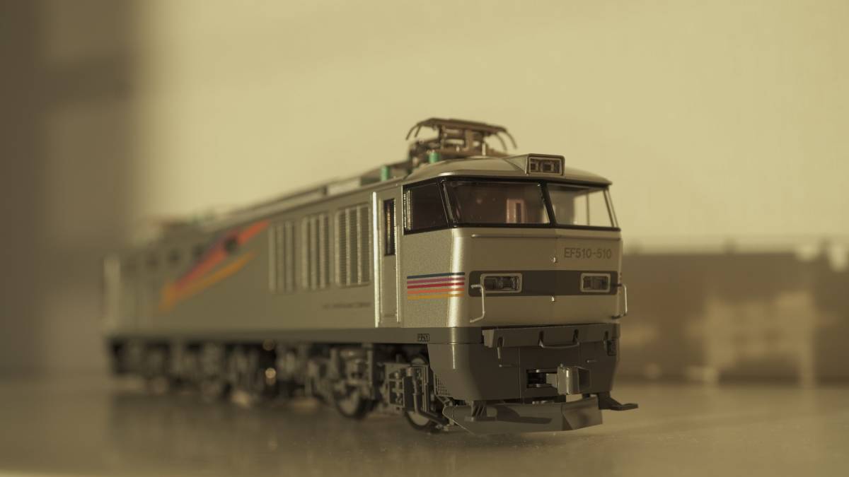 KATO 1-312 EF510 500 カシオペア色 電気機関車 HOゲージ 鉄道模型 新品 ふるさと納税パッケージ（線路＋カタログ付き） 