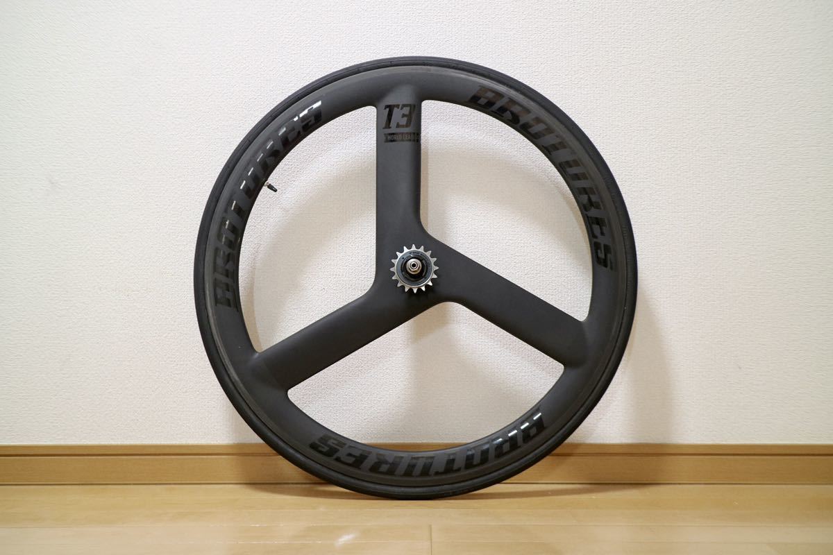 BROTURES T3 PRO CARBON WHEEL カーボン ホイール ピスト LEADER BIKE