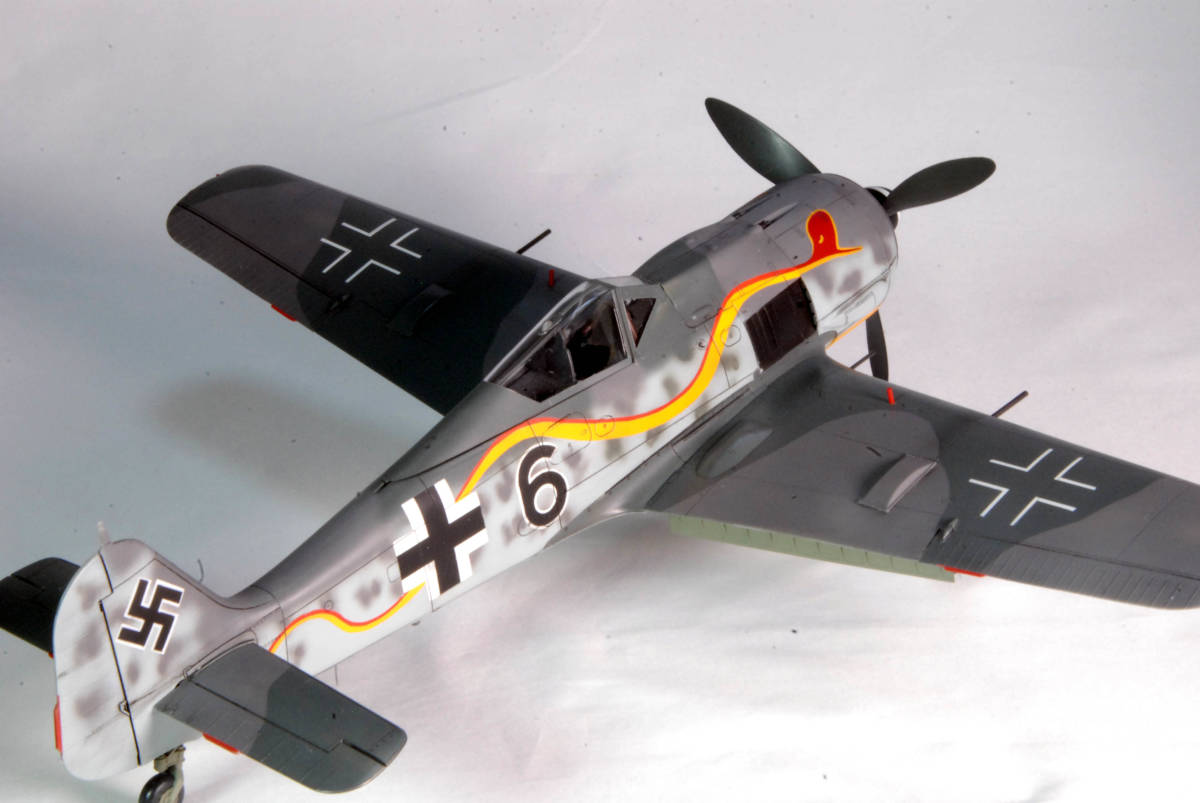 【atsudra工房完成品】1/32 FW190A-8 第10戦闘飛行隊★_画像5