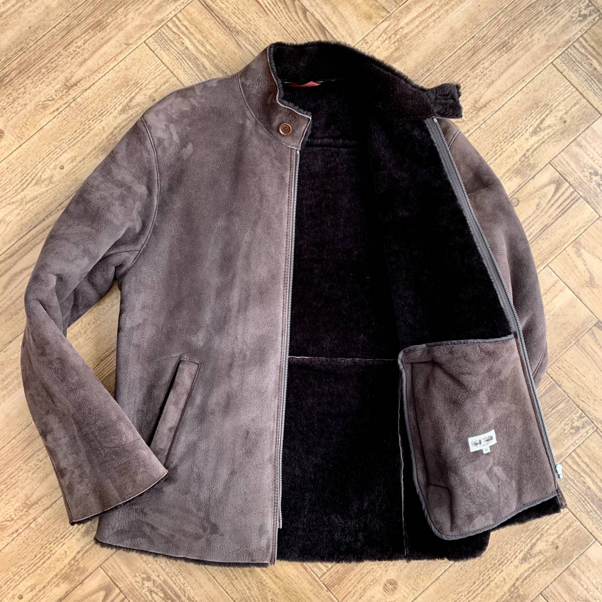 A33 ポールスミス『高級感あふれる逸品』Paul Smith 羊革 ラムスエード