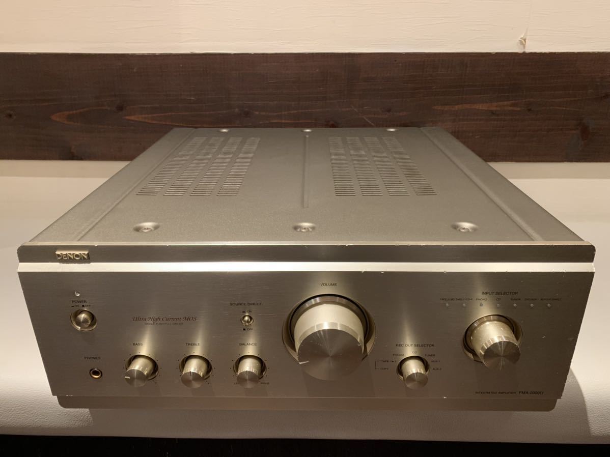 ☆ジャンク☆ DENON プリメインアンプ PMA-2000IV デノンプリメイン