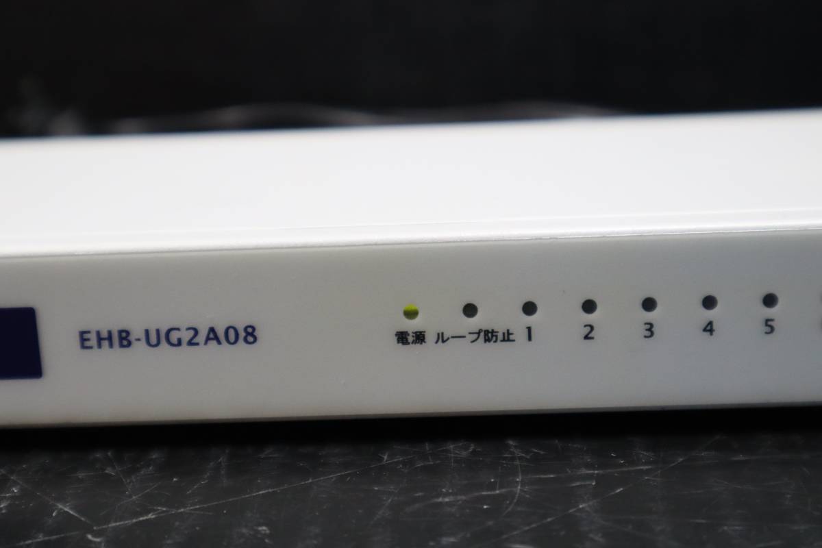 C3940 & ELECOM/エレコム EHB-UG2A08 スイッチングハブ ギガビット 8ポート_画像3