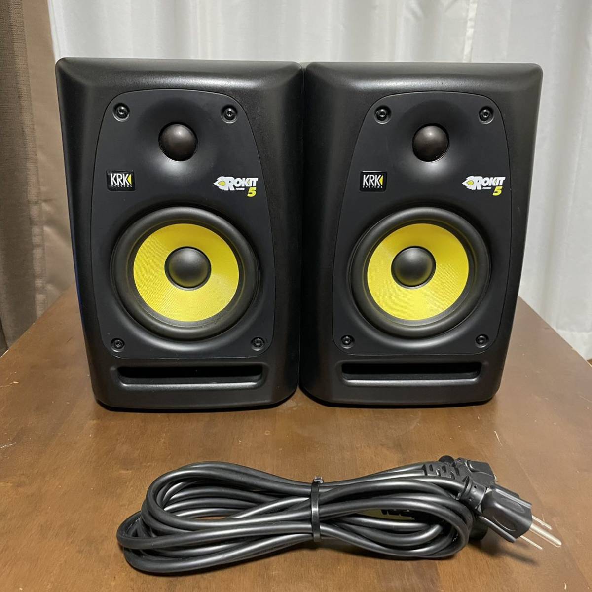 美品】KRK ROKIT5 RPG2 スピーカー-