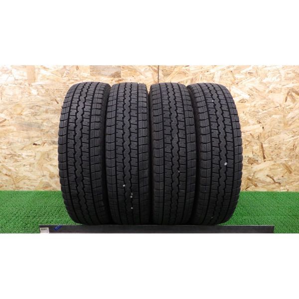 ダンロップ WINTER MAXX SV01 155/80R14 88/86N LT 4本／2019年製8分山スタッドレスタイヤ／中古 特筆すべき損傷なし／本州四国九州4,500円_画像1