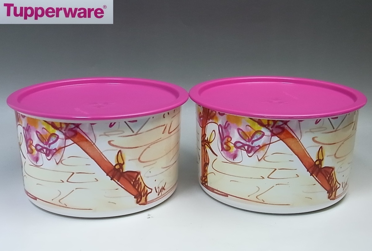 ★未使用◆Tupperware/タッパーウェア◆2点◆トッパーズキャニスター ◆_画像1