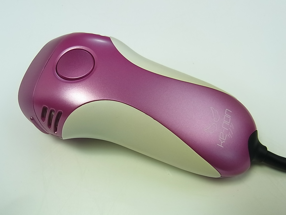 ☆◇良品◇Mteck/エムテック◇Ke-non/ケノン◇フラッシュ式脱毛器◇Ver.4.1◇ピンク◇家庭用脱毛器◇カートリッジ3個付◇ ケノン Ke-non Ver. 4.1 脱毛器 color.ピンク