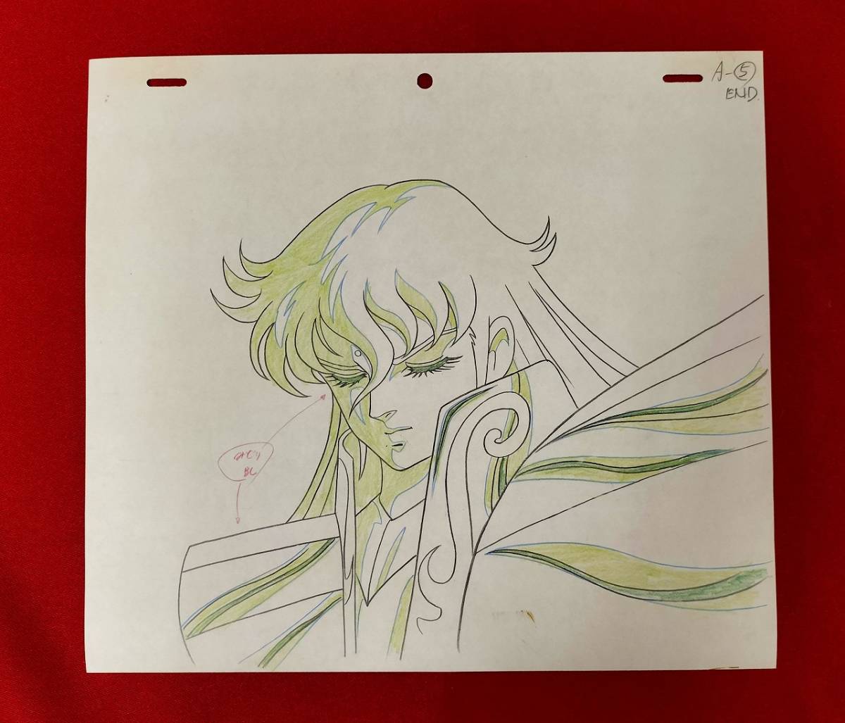 ☆1円☆ セル画 聖闘士星矢 バルゴのシャカ② 車田正美作品 item ☆1円☆ セル画 聖闘士星矢 バルゴのシャカ② 車田正美作品 item