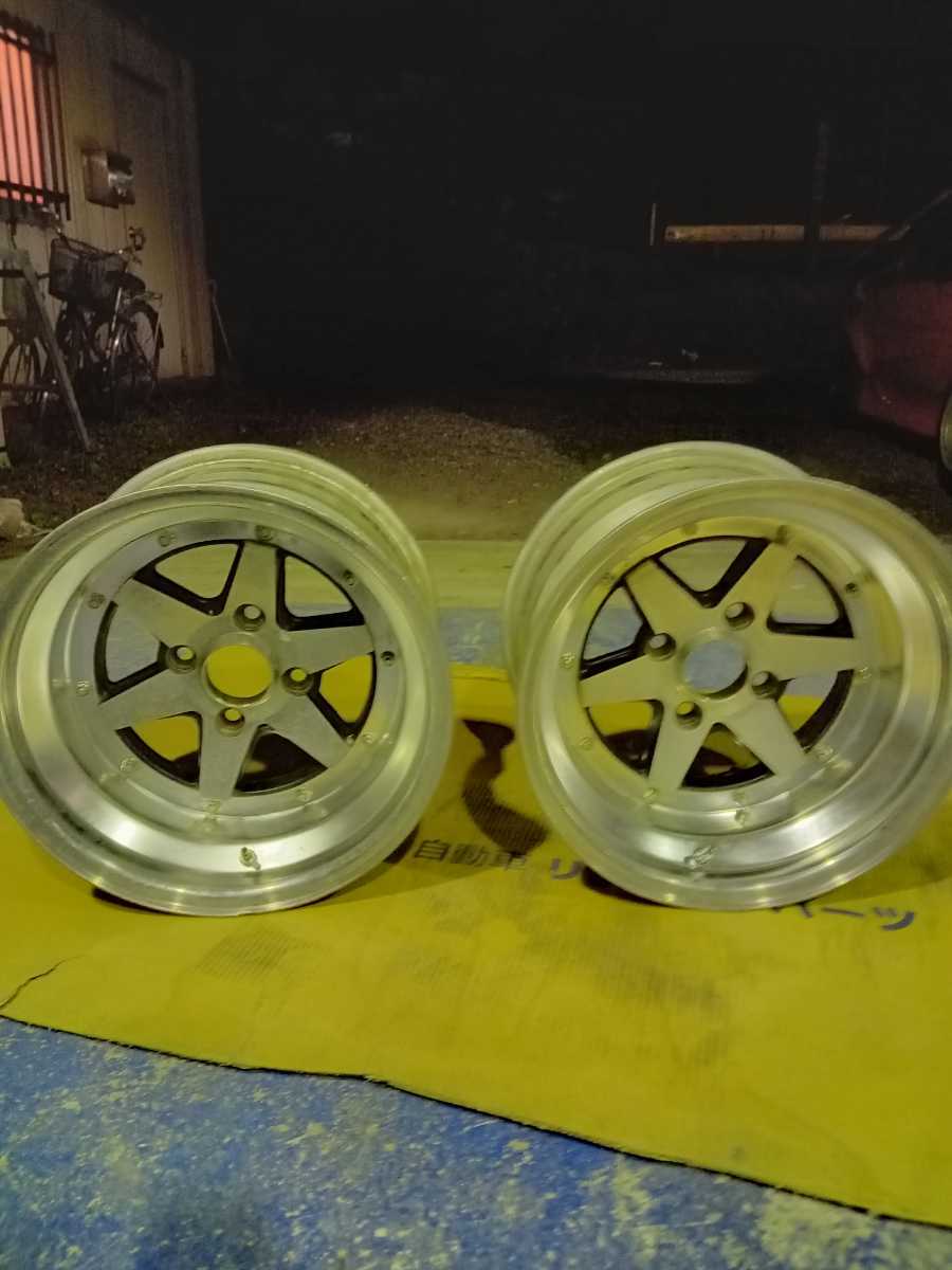 SSR ロンシャン 9J-15 Bタイプ 15インチ 4穴114.3 2本 当時物