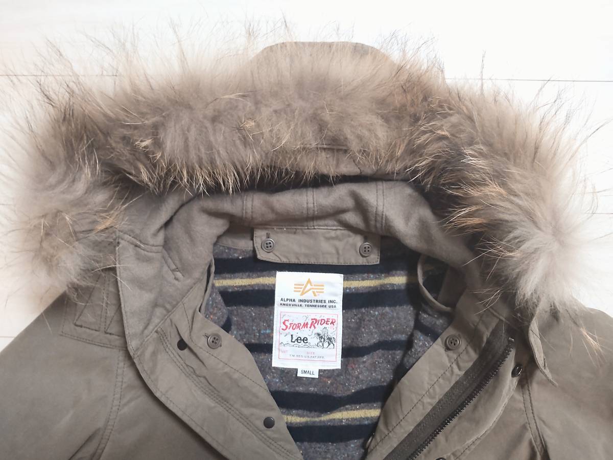 予約販売】本 ☆コラボモデル ALPHA INDUSTRIES リー モッズコート
