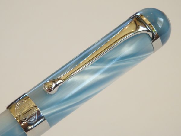 *[. writing brush degree ] Italy made Aurora Alpha a Zoo ro fountain pen pen .:14K585 solid Gold F