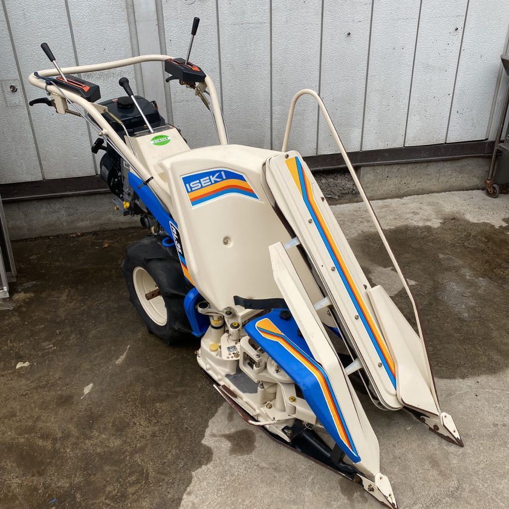 宮崎　イセキ　2条刈り　バインダー　5馬力　刈 幅570mm 稲刈り　動画あり 宮崎 イセキ 2条刈り バインダー 5馬力 刈 幅570mm 稲刈り 動画