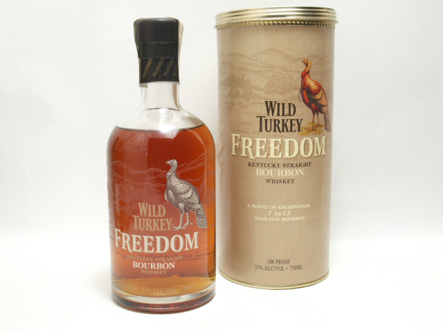 Wild Turkey Freedom ワイルドターキー フリーダム 750ml 箱付☆AKA65695