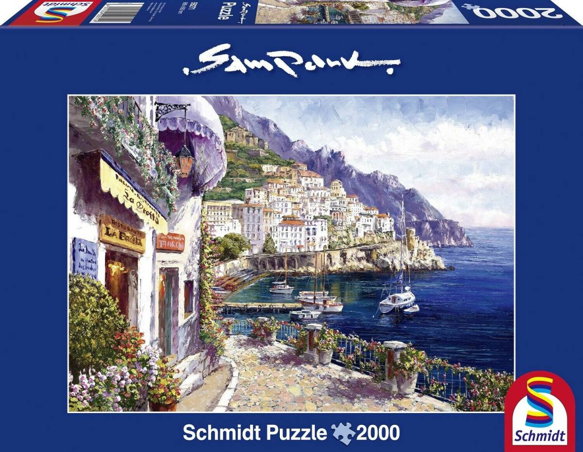 SD 59271 2000ピース ジグソーパズル ドイツ発売 Sam Park - Afternoon in Amalfi_画像2