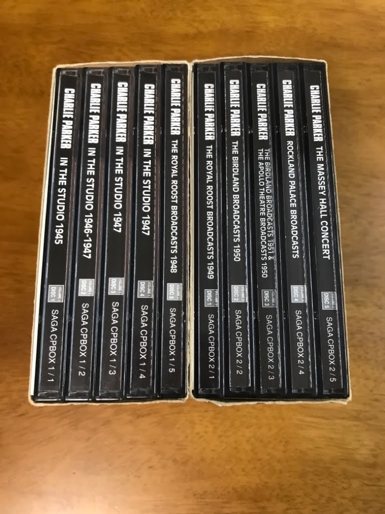 o3/5枚組CD-BOX 2セット(合計10枚) チャーリー・パーカー VOL.1 1945-1948 / VOL2 1949-1953 輸入盤 Immortal Sessions_画像3