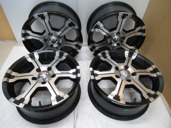 MKW ホイール 4本セット 16インチ SL41 16×7J MK-36 5穴 114.3 デリカ