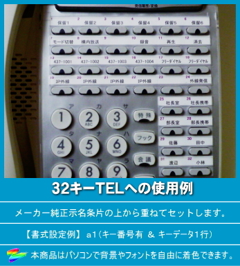 NTT EP81N用 ＬＫすっきりシート 15台分セット 【 LS-NE01-015 】_画像7