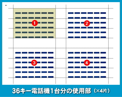 日立 HI-G TEL用 ＬＫすっきりシート 1000台分セット 【 LS-HT03-1000 】_画像3