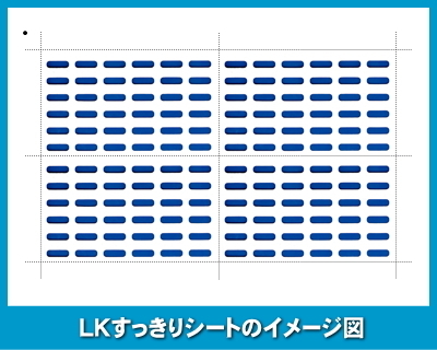 NTT αGX36TEL 2型用 ＬＫすっきりシート 52台分セット 【 LS-NT31-052 】_画像2