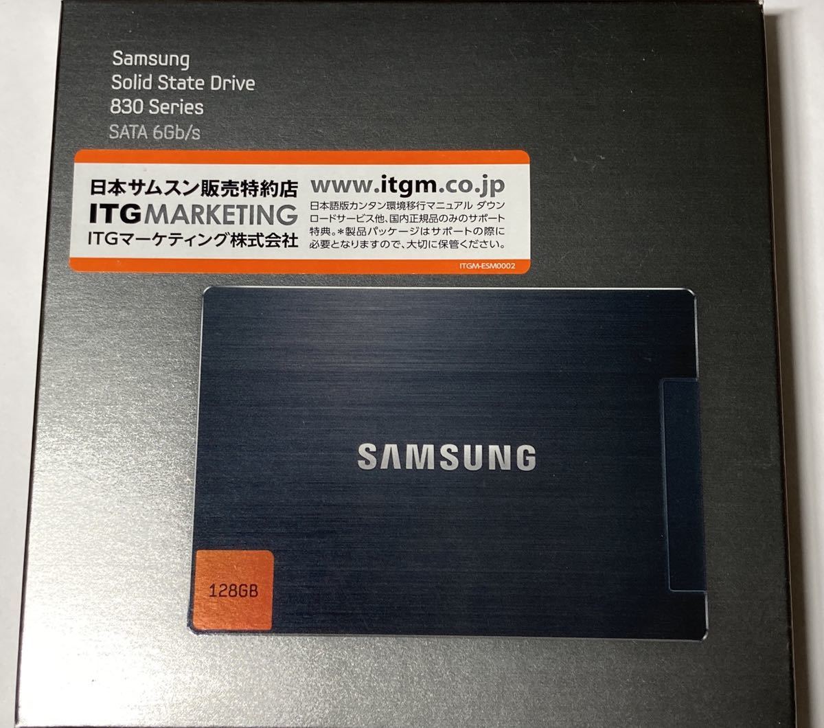 新品 Samsung 830 128GB SSD 2.5インチ　SATA MLC 内蔵型