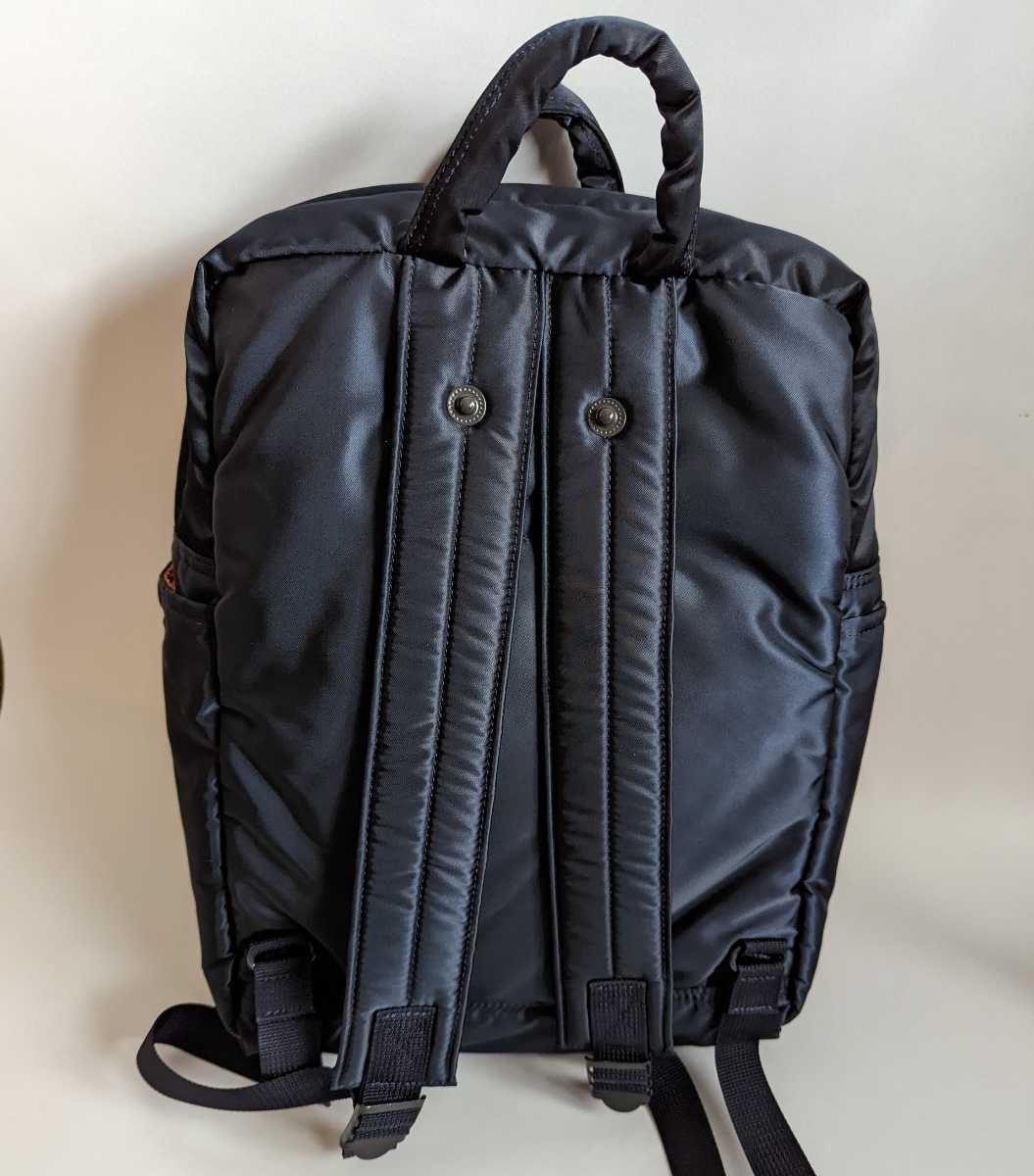 美品 2WAY ヘッドポーター リュック ポーター タンカー デイパック HEAD PORTER TANKER ネイビー 希少