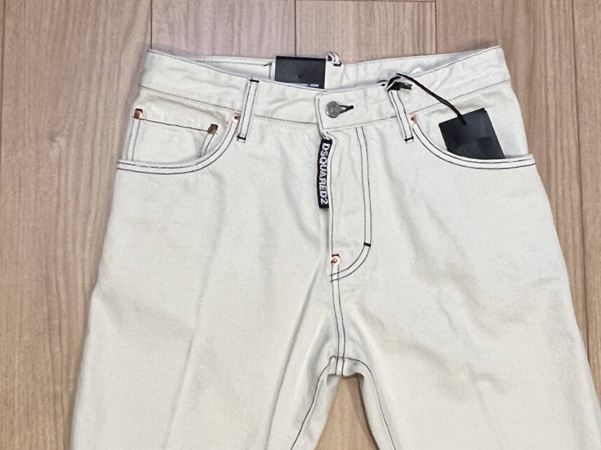 DSQUARED2 ディースクエアード SEXY MERCURY JEAN ホワイト DSQUARED2 ディースクエアード SEXY MERCURY JEAN ホワイト