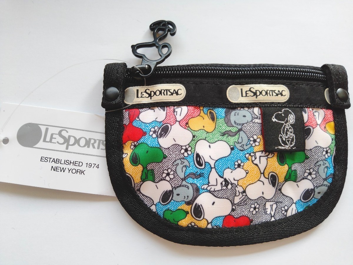 レスポートサック 小銭入れ LeSportsac コインケース SNOOPY｜PayPayフリマ