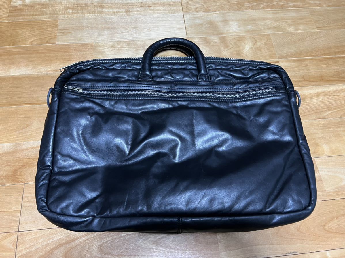 PORTER ポータータンカー 2way ブリーフケース 吉田カバン レザー 本革
