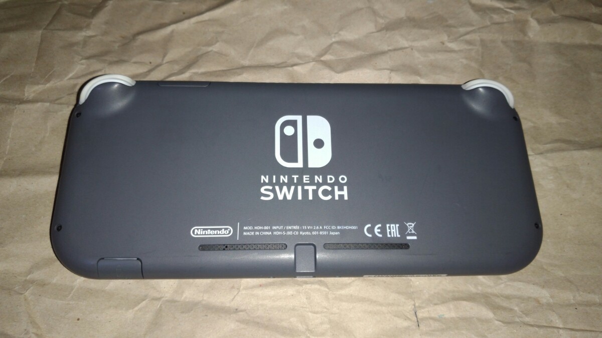 動作確認済み　ニンテンドースイッチライト　グレー　lite  Nintendo Switch ニンテンドースイッチ 本体 2446