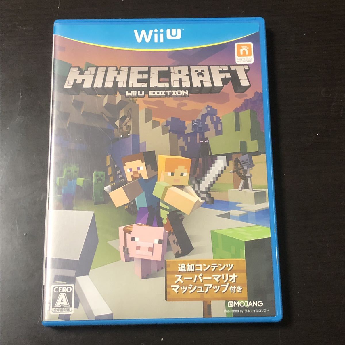 Wiiuソフト マインクラフト Minecraft ニンテンドー 任天堂 Wiiu Edition Wii U専用ソフト 売買されたオークション情報 Yahooの商品情報をアーカイブ公開 オークファン Aucfan Com