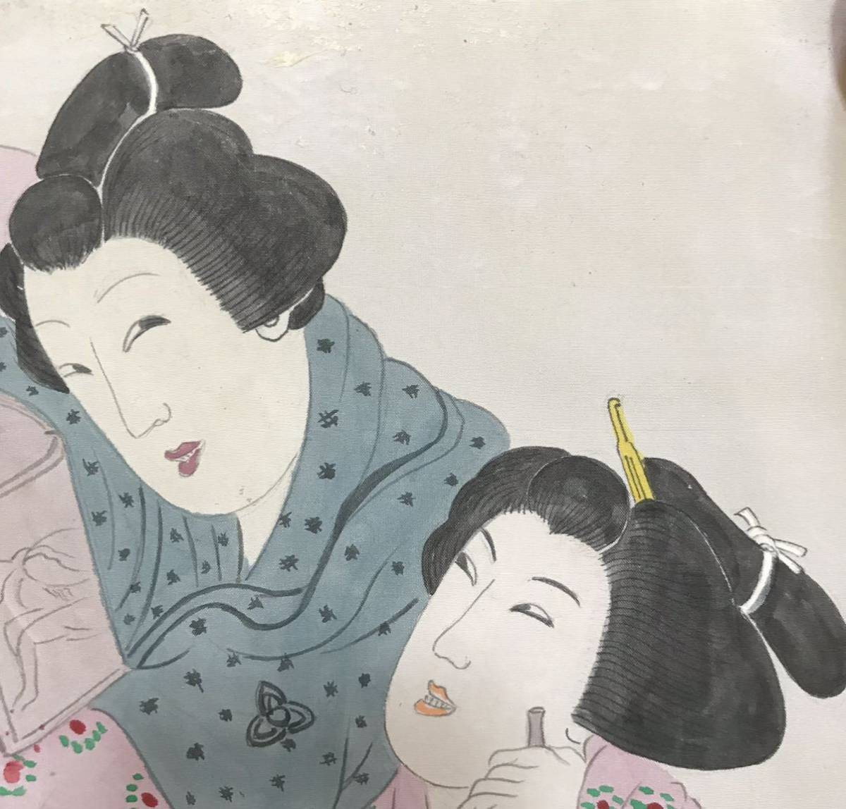 浮世絵 風俗 艶色 春画師 13冊 Yahoo!オークション - 13.春画 肉筆 絹本 浮世絵 美人図 錦絵 艶