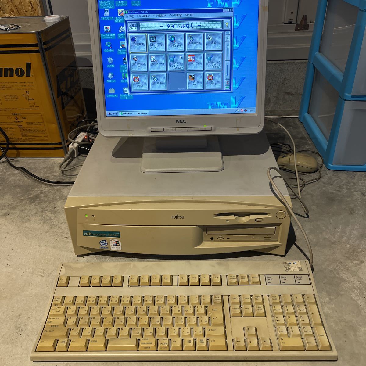ヤフオク! - 富士通デスクトップパソコン FMV-DESKPOWER S...
