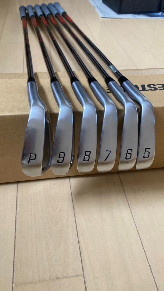 正規販売店 BRIDGESTONE GOLF TOUR B 201CB アイアン 6本セット [NS 公式超高品質 【美品】ブリヂストン 201CBアイアン 6本セット クラブ