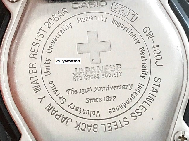☆ 即決 ☆ GW-400J 日本赤十字社 130周年記念モデル G-SHOCK G