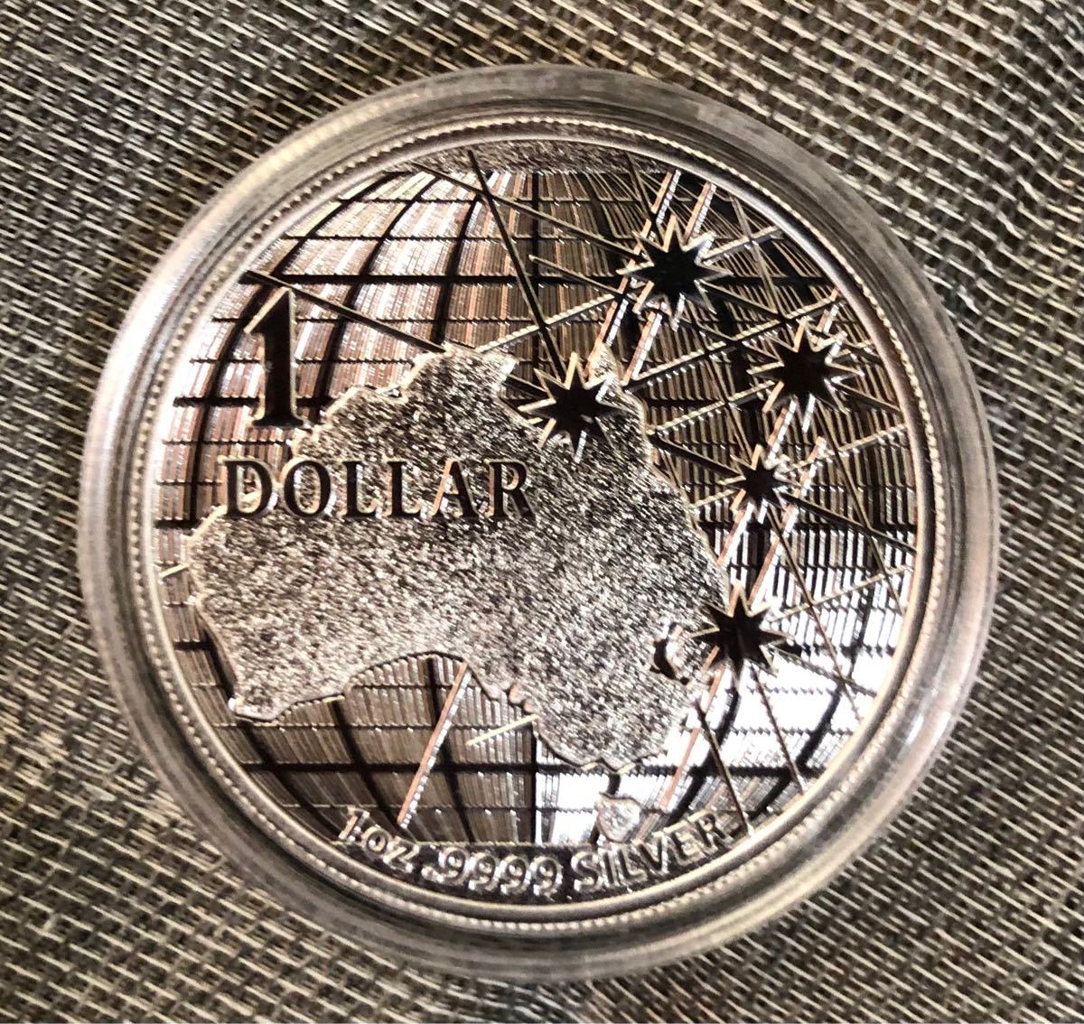 オーストラリア 純銀　サザンクロス(南十字星)銀貨  1オンス 2021年　新品/未使用