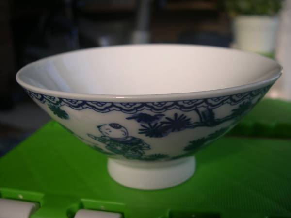 【ご飯茶碗】古い飯碗 10個／昭和30～50年代以前／口径：約12㎝_画像1
