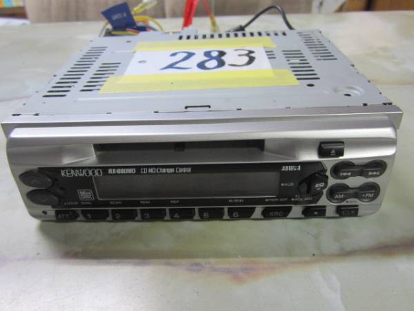 283 ケンウッド　RX-680MD　MDレシーバー　CD MD-チェンジャーコントロール　ジャンク品_画像1