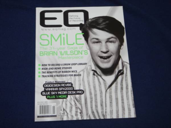 洋雑誌『EQ』2004年11月号★ブライアン・ウィルソン（Brian Wilson）（ザ・ビーチ・ボーイズ The Beach Boys）『スマイル SMiLE』特集_画像1