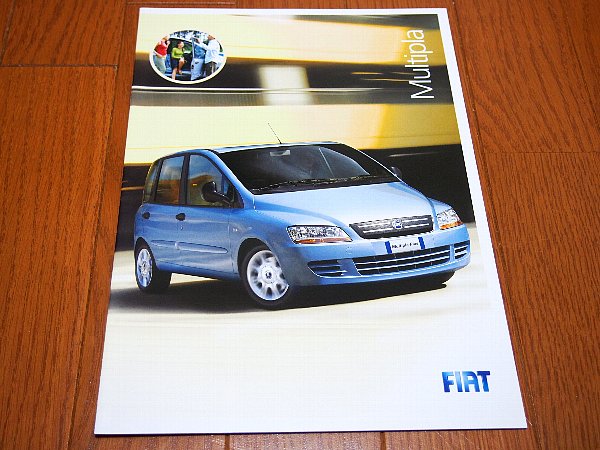 ** Fiat * Multipla Japanese edition catalog ( finest quality goods )**