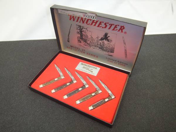  Winchester M37 красный письмо серии память модель 5 шт. комплект 