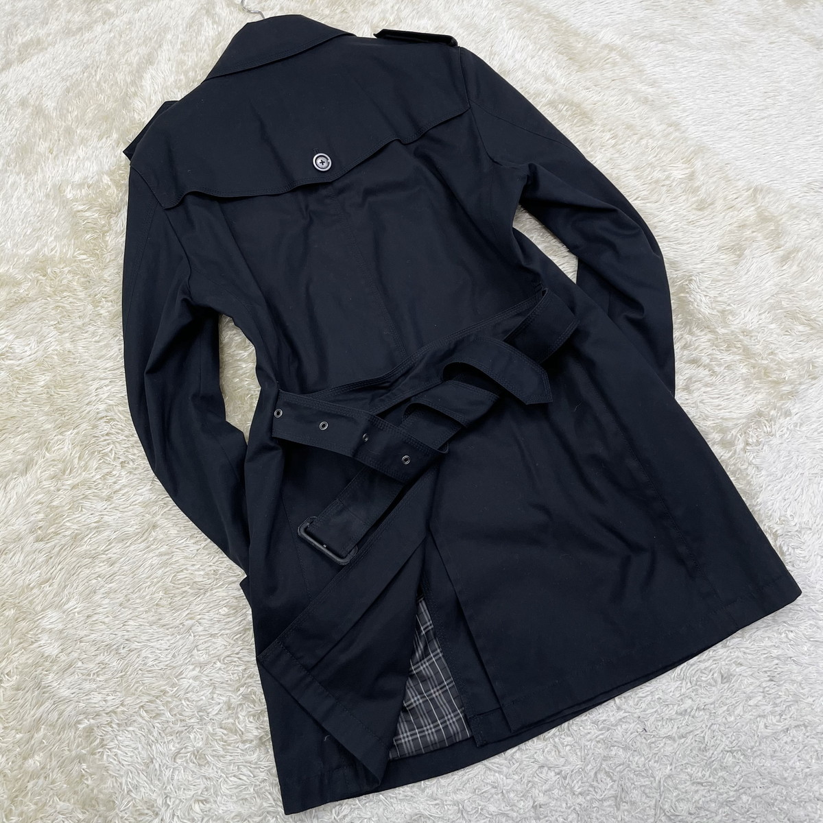 BURBERRY BLACK LABEL】大人の冬春コーデ◎トレンチコート ノバ BURBERRY BLACK LABEL】大人の冬春コーデ◎トレンチコート ノバ
