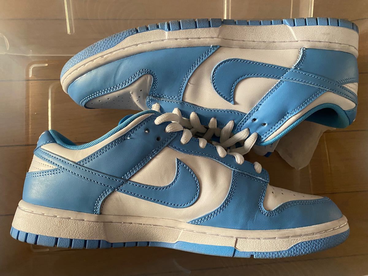 NIKE dunk low university blue UNC ダンク　水色 RETRO ナイキ　AIR JORDAN