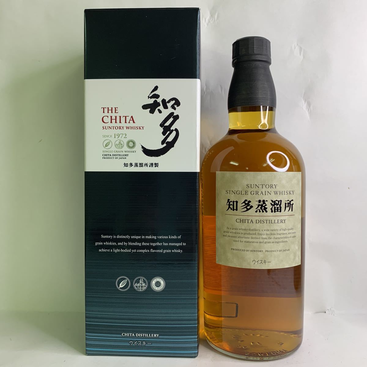 SUNTORY(サントリー)知多蒸溜所 シングルグレーン 43% 700ml 箱付き