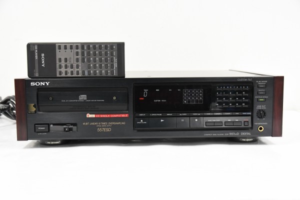 SONY ソニー CDP-557ESD CDプレーヤー リモコン付き www.gastech.com.tr