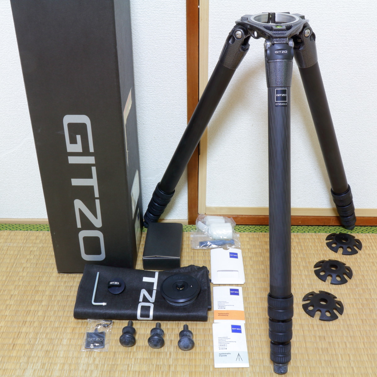 ヤフオク! - ☆ GITZO 4型 4段 システマティック 三脚 GT4...