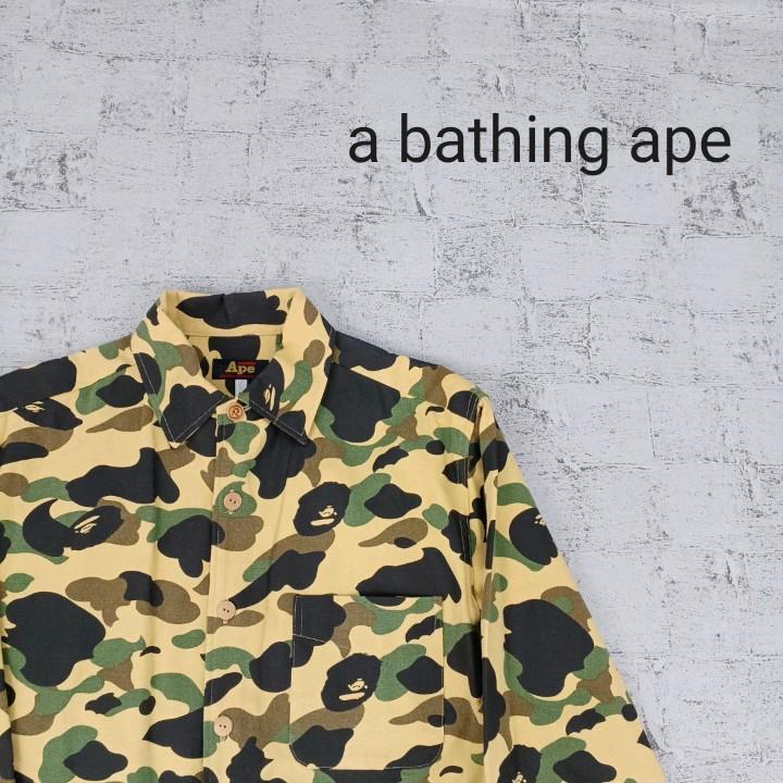 売れ筋ランキングも掲載中！ BATHING A APE W7809 エイプカモ コットン