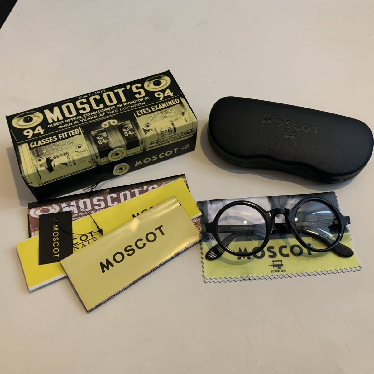 MOSCOT モスコット ZOLMAN ゾルマン ブラック フレーム 眼鏡 www.esole.eu
