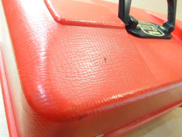 アムコUMCO 1133P 赤レアカラーオールドタックルボックス(22645 アムコUMCO 1133P 赤レアカラーオールドタックルボックス(22645