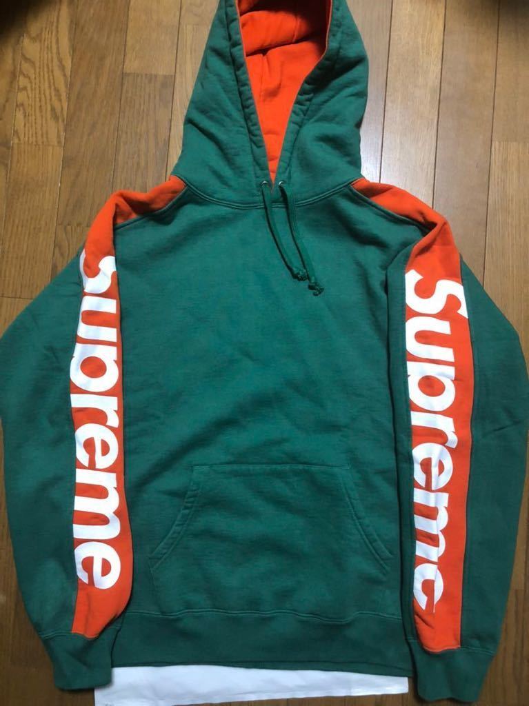 18ss Supreme Sideline Hooded sweatshirt パーカー ボックスロゴ