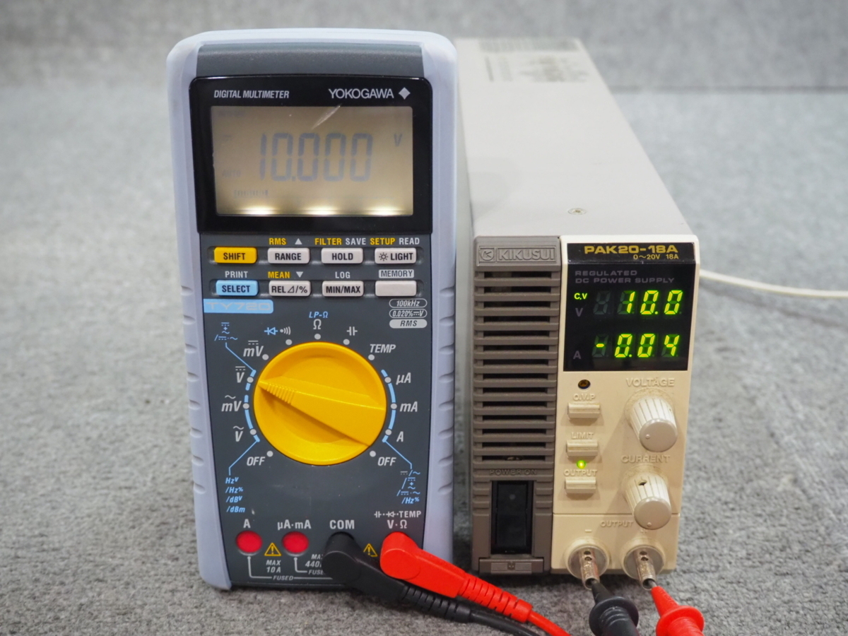 M5 ☆ YOKOGAWA/横河電機　デジタルマルチメータ / DIGITAL MULTIMETER　TY720 ☆ 4.5桁 ☆_画像2