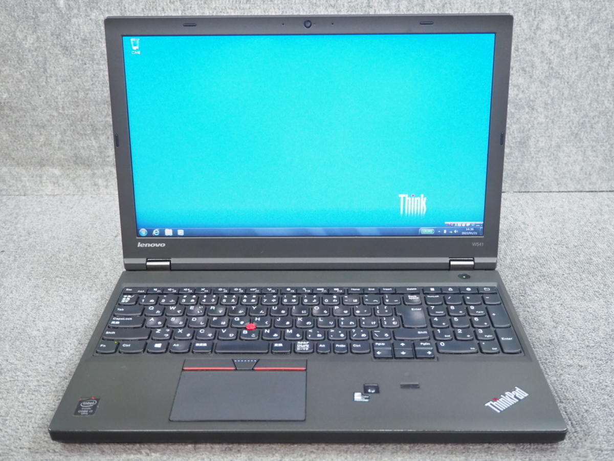 [3] ☆ Lenovo ThinkPad W541　Core i7-4810MQ 2.80GHz/8GB/500G/Quadro K2100M ☆ 15.6 1920x1080 ☆_画像2
